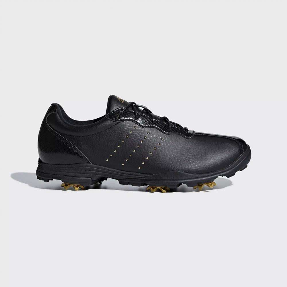 Adidas Adipure DC Tenis De Golf Negros Para Mujer (MX-51135)
